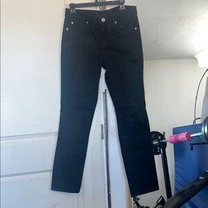 Kut from the Kloth Black Straight Leg Jeans